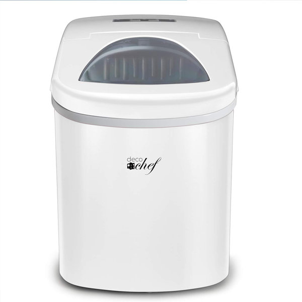 Deco Chef 26 Lb. lb. Daily Production Bullet Clear Ice Portable Ice